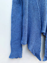 Load image into Gallery viewer, Organic cotton hand knit cardigan
