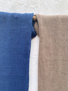 Organic Cotton hand knit Scarf