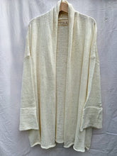 Load image into Gallery viewer, Long hand knit silk cardigan
