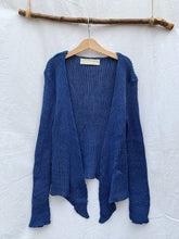 Load image into Gallery viewer, Organic cotton hand knit cardigan
